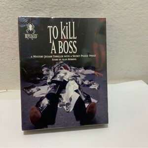 Vintage 1994 To Kill A Boss Mystery Jigsaw Puzzle Bepuzzled Never Used
